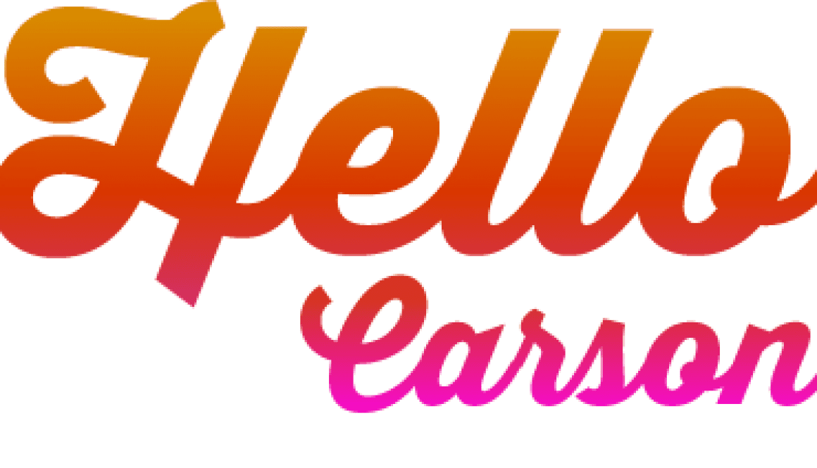 Hello Carson Logo